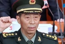 Informe de la televisión taiwanesa sobre la desaparición pública del ministro de Defensa chino Li Shangfu. Se especula que está bajo investigación por corrupción