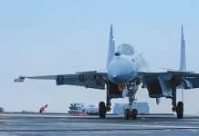 Primer episodio de una serie de televisión producida por el Partido Comunista de China que muestra un escenario de guerra que involucra a Taiwán, un portaaviones del Ejército Popular de Liberación que intercepta aviones “enemigos” y soldados que realizan un importante asalto anfibio