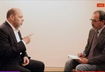 Funcionario de Hamás, Moussa Abu Marzouk, pide a los árabes israelíes unirse a los combates, a pesar de su temor a perder la ciudadanía: “La cobardía no los protegerá de la humillación”; “No podemos acomodar a 2,5 millones de habitantes de Gaza en nuestros túneles”