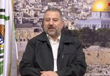 Alto funcionario de Hamás Saleh Al-Arouri: “El pueblo en Gaza nos apoya; No más acuerdos de intercambio de prisioneros antes de un alto el fuego definitivo y total; Estados Unidos es más nazi y fascista que la entidad sionista“