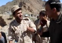 Tribu hutí-yemení marcha en apoyo a Gaza. Participante doblemente amputado: “Continuaremos por este camino, aún si nos cortan en pedazos y solo quedan nuestras cabezas”