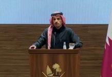 Primer ministro y ministro de Relaciones Exteriores de Qatar, Mohammed bin Abdulrahman bin Jassim Al Thani: “Qatar ha enviado 59 aviones repletos de ayuda humanitaria a Gaza”