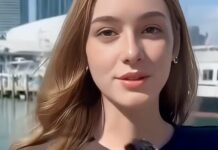 En clip chino generado por inteligencia artificial, una mujer rusa dice: “Si China lucha contra los estadounidenses, donaré todos mis activos a China; China es mi segundo hogar, una tierra a la que amo profundamente”