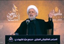 Secretario General adjunto de Hezbollah, jeque Naim Qassem: “El terremoto del 7 de octubre conducirá a la eliminación del Estado de Israel – pero tómense su tiempo, el agua que gotea sobre una roca sólida finalmente la perforará”