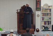 Sermón del viernes en Nueva Jersey, por Khalil Adem: “Los influencers de YouTube están empezando a preguntar por qué Israel controla Estados Unidos, pero Alá nos habló de las características de los judíos en el Corán; sabemos que su fin llegará y los musulmanes serán quienes lo hagan”