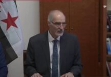 Bashar Al-Jaafari, embajador de Al-Assad en Moscú y ex embajador ante la ONU, cambia de bando mientras “celebra el cambio” con expatriados sirios en Moscú: “En realidad no existía un régimen, era un sistema mafioso corrupto con objetivos personales”