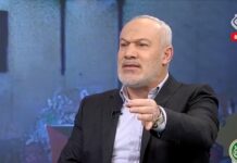 Representante de la Yihad Islámica Palestina (PIJ) en Irán, Nasser Abu Sharif, elogia a Irán por su apoyo y agrega: “Egipto ni siquiera permitió que entrara un vaso de agua en Gaza y no se resistió a la toma de control del cruce de Rafah por Israel”