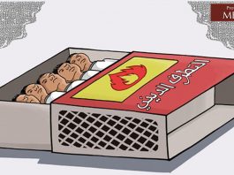 Caricatura: "Extremismo religioso" (Al-Jazirah, Arabia Saudita, 7 de enero, 2021)