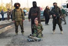 ISIS obcina głowę kurdyjskiemu żołnierzowi, grozi obcięciem głowy Obamie i prezydentowi Kurdystanu Barzaniemu oraz zdetonowaniem bomb samochodowych we Francji i Belgii