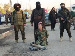 ISIS obcina głowę kurdyjskiemu żołnierzowi, grozi obcięciem głowy Obamie i prezydentowi Kurdystanu Barzaniemu oraz zdetonowaniem bomb samochodowych we Francji i Belgii