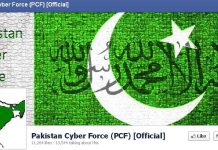 Na Facebooku Pakistan Cyber Force propaguje antysemityzm i dżihad