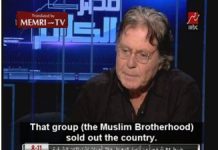 Egipski gwiazdor filmowy Hussein Fahmy: Bractwo Muzułmańskie – ruch masońskiej mafii; USA sponsoruje terroryzm