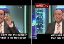 Starcie w Al-Jazeera TV o Charlie Hebdo, wolność słowa w Europie – pisarz egipski: “Żydowski Holocaust jest bezspornym i niezbitym faktem”, który ”uznał cały świat – dlaczego muzułmanie nie mogą? Dlaczego islam żywi taką straszliwą nienawiść religijną wobec Żydów?” Uczony tunezyjski cytuje francuskiego negacjonistę Holocaustu Rogera Garaudy’ego i mówi: Niemcy, Zachód “nadal płaca cenę za ten wyimaginowany Holocaust”