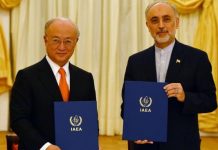 Szef Organizacji Energii Atomowej Iranu, Ali Akbar Salehi: Dotarliśmy do porozumienia w MAEA w sprawie PMD, obecnie istnieje poparcie polityczne i rezultaty będa bardzo pozytywne