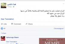 Palestyńskie i arabskie reakcje na mediach społecznościowych na pożary w Izraelu: wyrazy złośliwej satysfakcji obok krytyki wyrazów złośliwej satysfakcji i ofert pomocy ofiarom pożarów