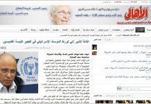 Sfabrykowane wypowiedzi przypisane byłemu szefowi izraelskiego wywiadu wojskowego Amosowi Yadlinowi, cytowane jako dowód, że Izrael stoi za napięciami między Koptami i muzułmanami w Egipcie; antysemickie karykatury przedstawiające Żydów jako tych, którzy stali za zamachem bombowym na kościół koptyjski