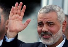 Stanowisko i wypowiedzi nowego szefa Biura Politycznego Hamasu, Ismaila Haniji: „Naprawdę jesteśmy ludźmi, którzy kochają śmierć tak bardzo, jak nasi wrogowie kochają życie”; Bin Laden był „muzułmańskim mudżahedinem… niechaj Allah otoczy go miłosierdziem obok proroków, sprawiedliwych i męczenników”