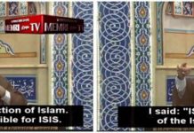 Imam z Kalifornii zdemaskowany przez MEMRI wycofuje swoje antysemickie wypowiedzi
