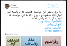 Powstanie w Iranie 2017-2018 – aktualizacja