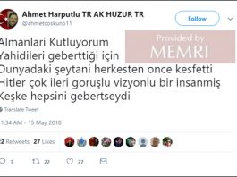 Pochwała Adolfa Hitlera na tureckim Twitterze: „Chciałbym, żeby zabił ich wszystkich”