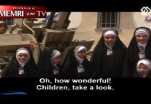 Irańska telewizja dla dzieci: stojąc obok rakiet dzieci śpiewają pochwały dżihadu i męczeństwa