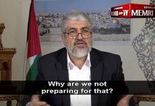 Były przywódca Hamasu Chaled Maszal wzywa do ”wojny partyzanckiej” na Zachodnim Brzegu, mówi: „Stawiam opór więc jestem”