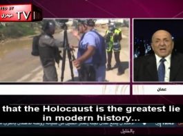 YouTube cenzuruje MEMRI TV klip za “mowę nienawiści” – klip demaskuje komentatora w libańskiej telewizji, który nazywa Holocaust “największym kłamstwem w nowożytnej historii”