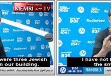 Tunezyjski aktor Walid Nahdi w antysemickiej i homofobicznej diatrybie: Nie znoszę homoseksualistów i zapachu Żydów