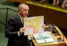 Turecki prezydent Erdoğan przysięga, że „rozpocznie tworzenie strefy bezpieczeństwa” w północnowschodniej Syrii „w ostatni tydzień września” z lub bez USA, przesiedli „między jeden a dwa miliony” Syryjczyków