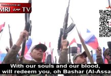 Reportaż rosyjskiej telewizji o syryjskich żołnierzach zgłaszających się na ochotnika do walki wraz z Rosją przeciwko Ukrainie