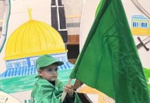 Podczas obchodów 35. rocznicy powstania Hamasu na uniwersytecie Al-Kuds we wschodniej Jerozolimie: wezwania do dżihadu, by wyzwolić Palestynę “od Rzeki do Morza”