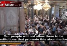 #QueersForPalestine – Palestyńscy imamowie: Palestyńczycy “nie zaakceptują ani jednego homoseksualisty w ziemi Palestyny”; “Homoseksualistów trzeba zrzucać z dachu najwyższego budynku” Źródło: MEMRI TV