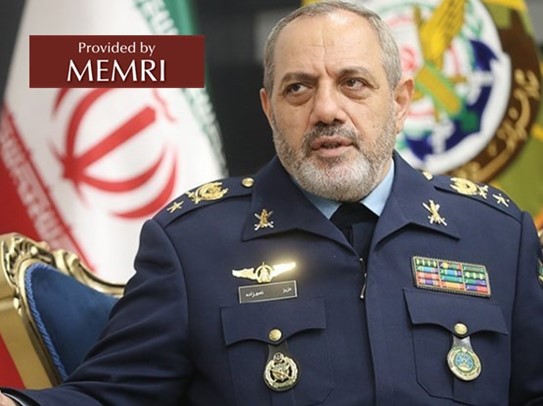 Iranian Defense Minister Aziz Nasirzadeh (source: Tasni, October 1, 2024)