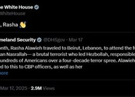 Libański publicysta popiera decyzję USA deportowania libańskiej lekarki, która popiera Hezbollah