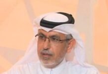 Dżaber Al-Harmi, redaktor naczelny katarskiej gazety rządowej “Al-Sharq”, w antysemickich wypowiedziach: Godzina Sądu Ostatecznego nie nadejdzie, aż będziemy walczyć z Żydami i zabijemy ich” Dżaber Al-Harmi (zdjęcie: X.com/jaberalharmi)