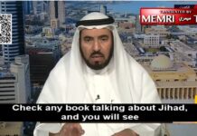 Przywódca Bractwa Muzułmańskiego w Kuwejcie, Tarek Al-Suwaidan, z zakazem wjazdu do USA z powodu powiązań z terroryzmem, wzywa muzułmanów na Zachodzie: Obserwujemy wasze demonstracje w “błogosławionej telewizji Al-Dżazira” i oczekujemy, że będziecie kontynuować je; pokój z wrogami Allaha unieważnia dżihad